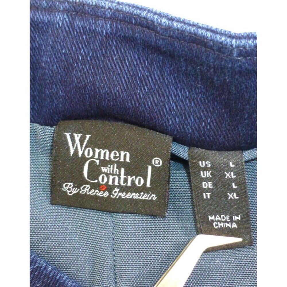 NWT Women With Control Blue Stretch Jeans With Tummy Control & Shape Enhancing P - Picture 5 of 16